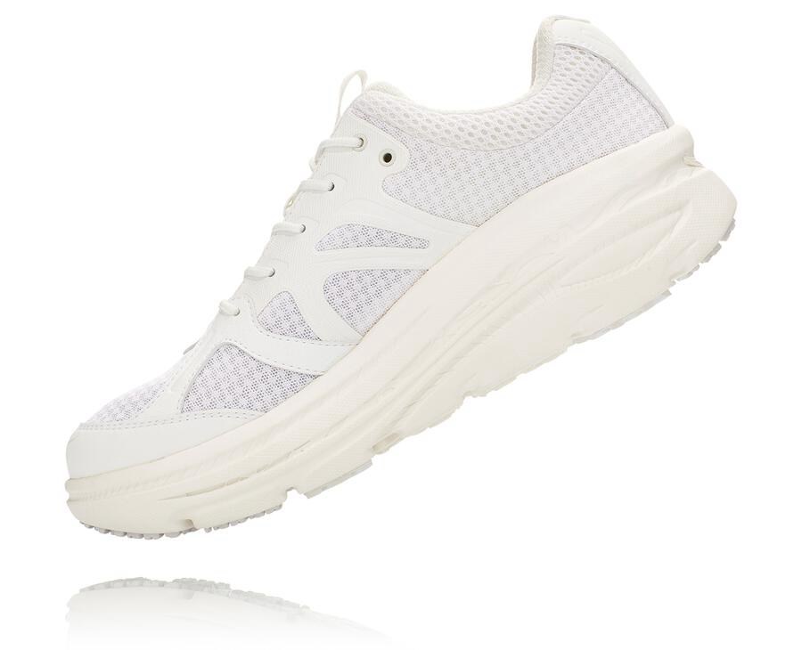 Hoka Australia One One x EG Bondi B - Mens Running Shoes White - IMXOF-5876